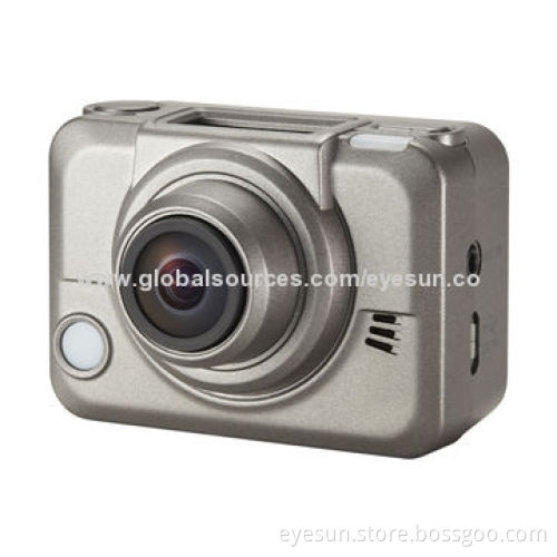 Action Camera with 1/2.5-inch HD CMOS Lens and 30m Waterproof, H.264 Full HD, 1,080P Motion Sensor